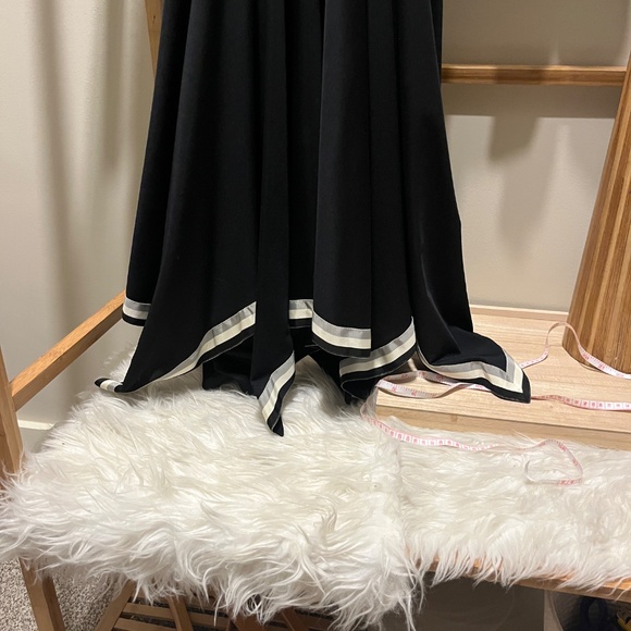 Vintage Algo-Ettes Black Short Sleeve Midi Dress - Picture 3 of 6